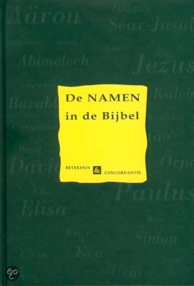 De namen in de bijbel